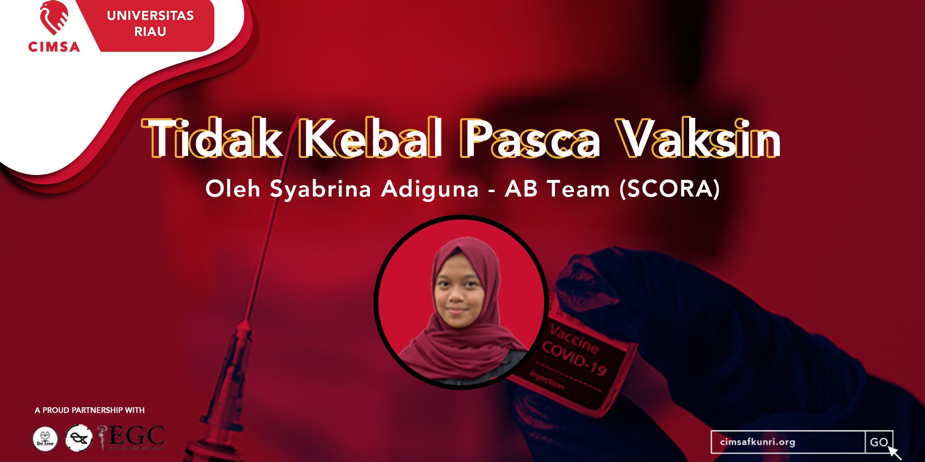 TIDAK KEBAL PASCA VAKSIN