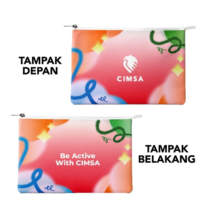 [NEW ON 2ND PERIOD] Pouch Red CIMSA