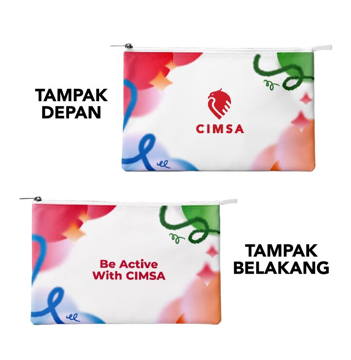 [NEW ON 2ND PERIOD] Pouch White CIMSA